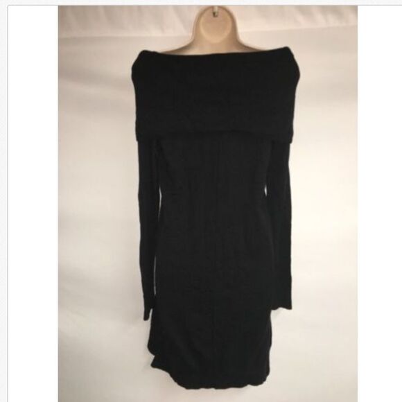 Express Dress Black Womens XS Long Sleeve NWOT - Picture 6 of 6